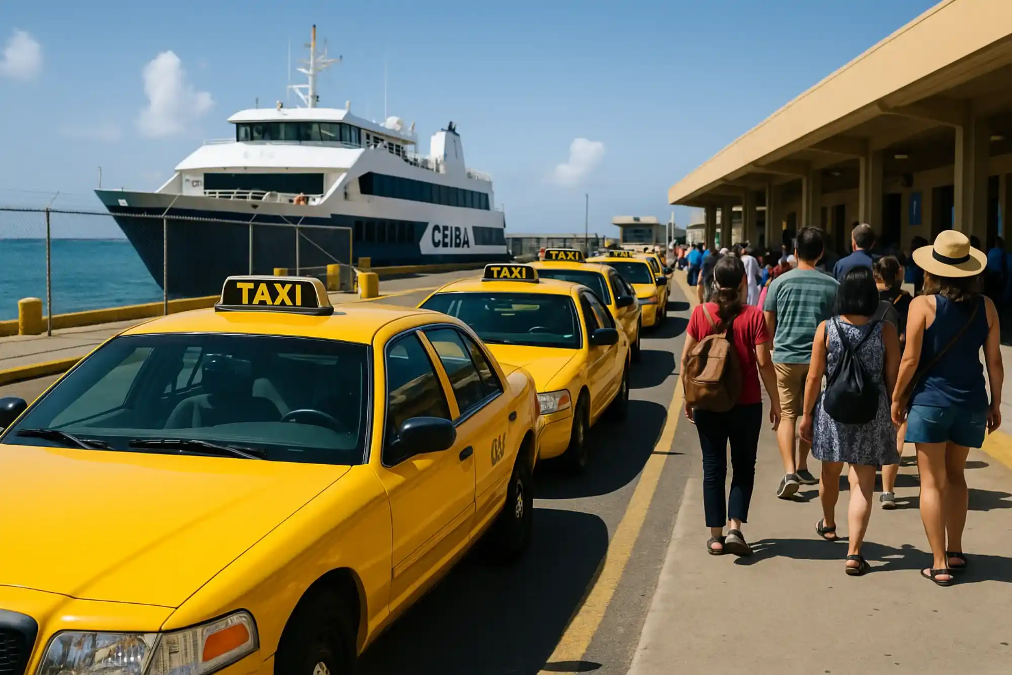 Only a Few Taxi Spots Left from San Juan to Ceiba Ferry!