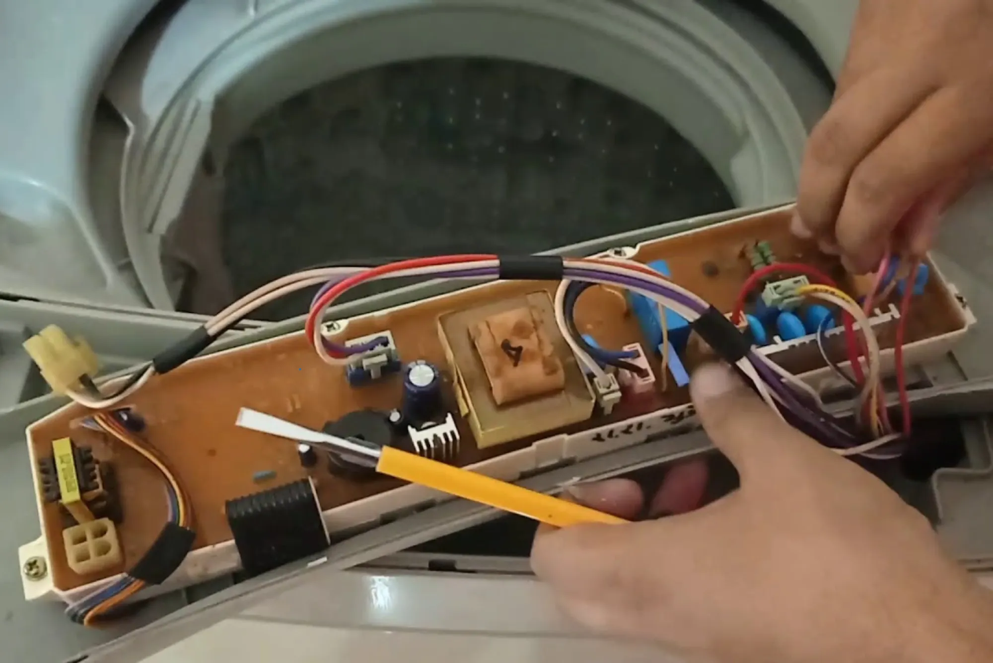 How to Fix Washing Machine Electronic Board Failure