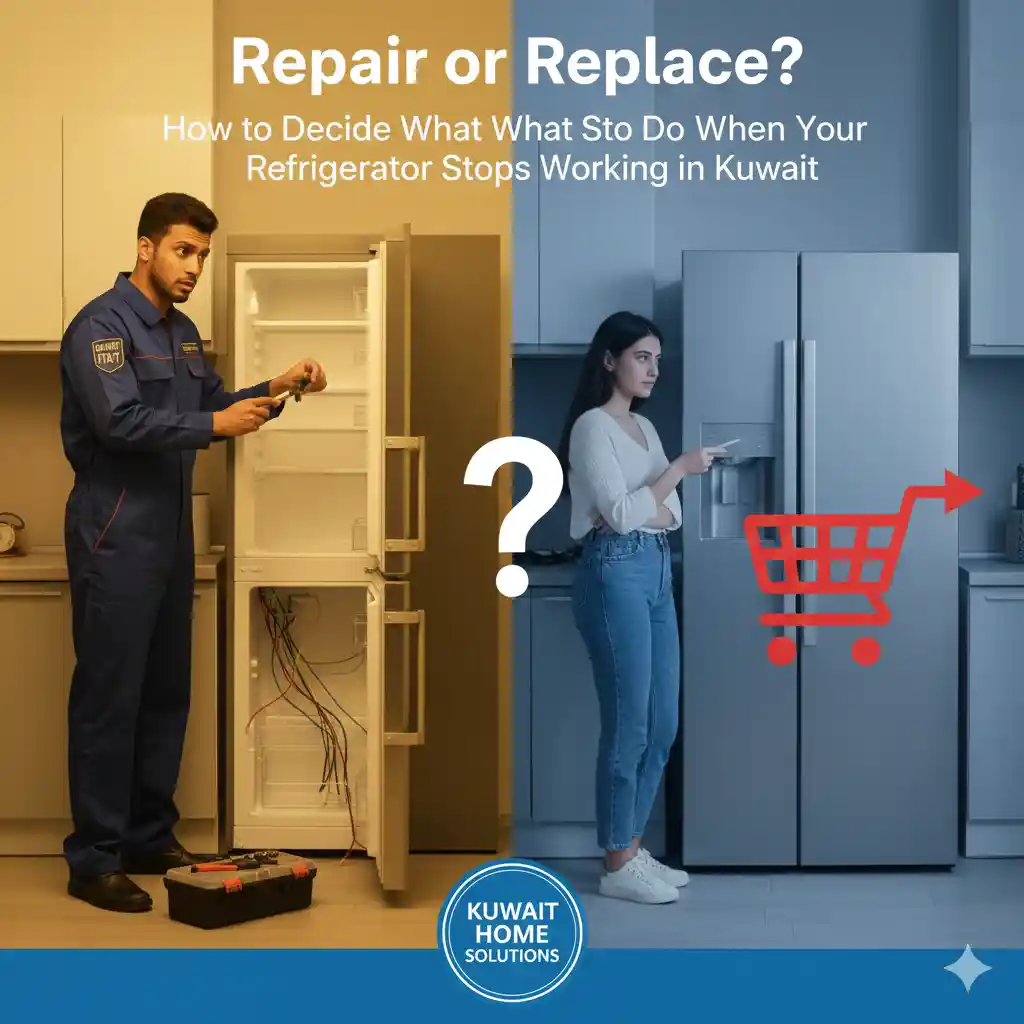 Repair or Replace? How to Decide What to Do When Your Refrigerator Stops Working in Kuwait