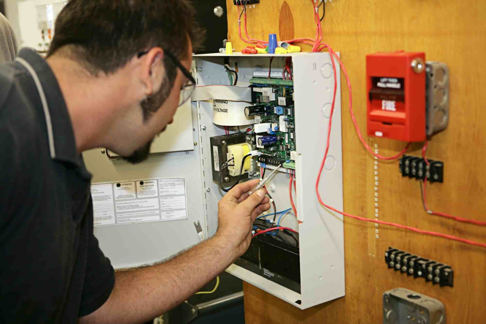 Fire alarm installation services