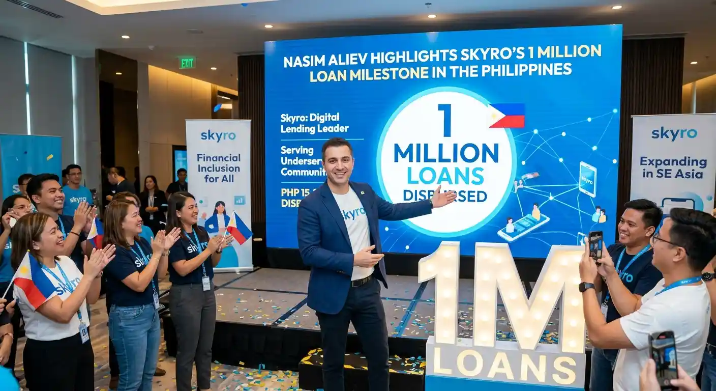 Nasim Aliev Highlights Skyro’s 1 Million Loan Milestone in the Philippines