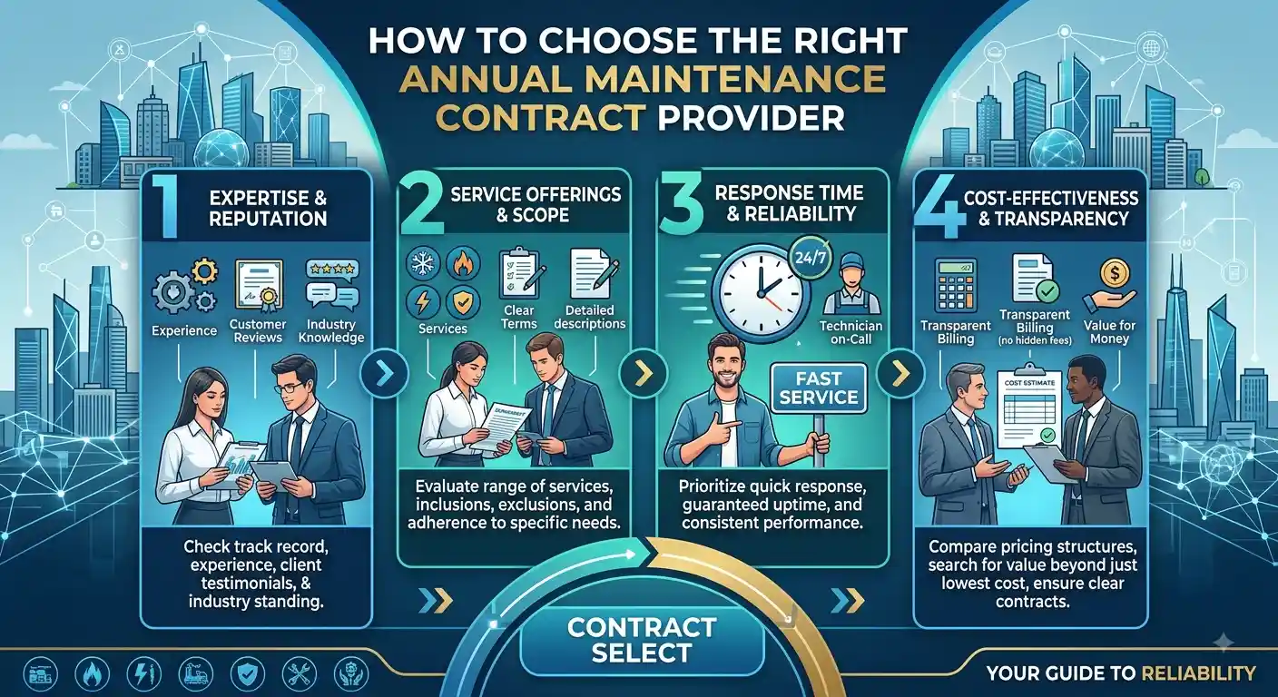How to Choose the Right Annual Maintenance Contract Provider